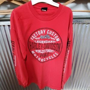Long sleeve Harley Davidson tshirt